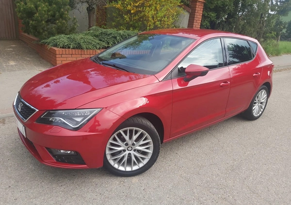 Seat Leon cena 54900 przebieg: 102000, rok produkcji 2018 z Czarnków małe 497
